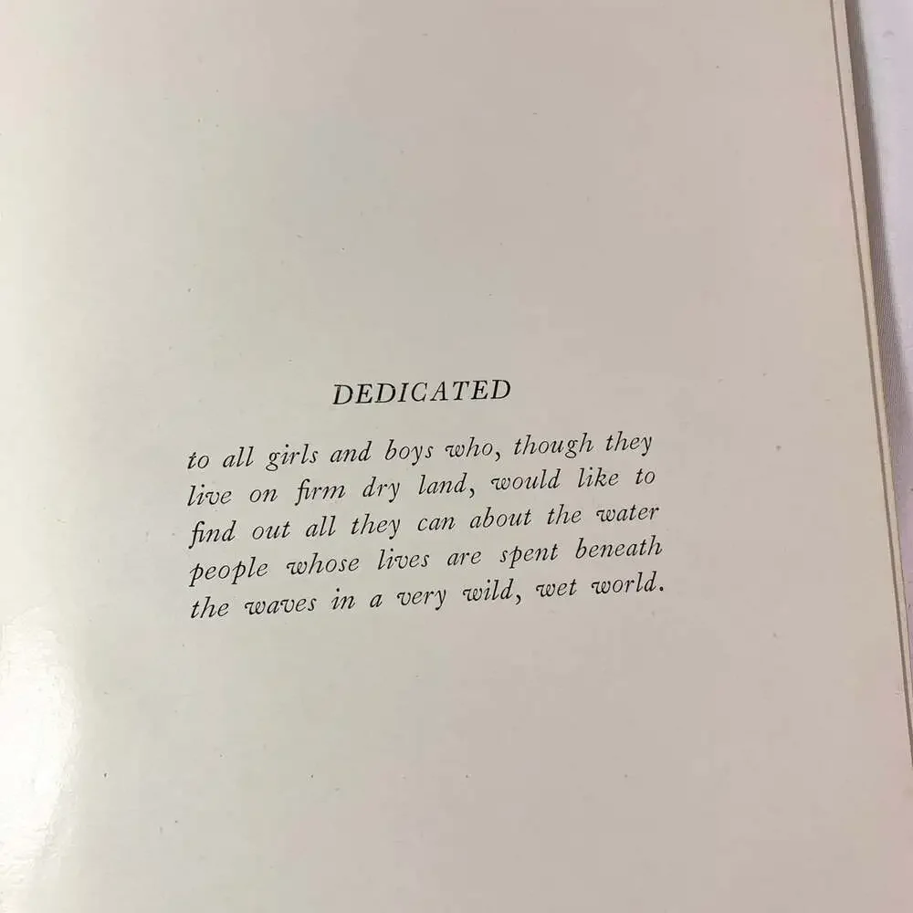 Water People book written in 1935